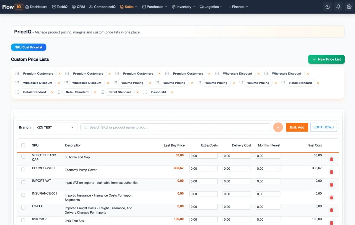 PriceIQ screenshot